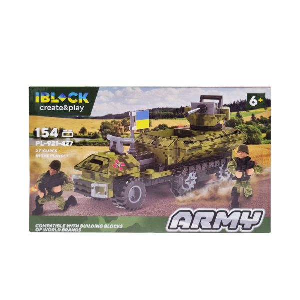 Конструктор детский Армия IBLOCK PL-921-427, 4 вида (Вид 3)