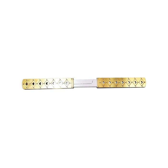 Деревянный сувенирный нож «DOUBLE TANTO GOLD » DTAN-G