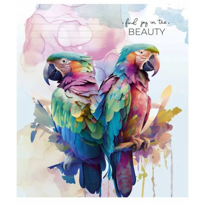 Тетрадь общая "Beauty" 036-3268K-5 в клетку, 36 листов