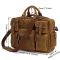 Сумка мужская Vintage 14051 в винтажном стиле Коричневая