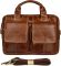 Сумка мужская Vintage 14517 кожаная Коричневая