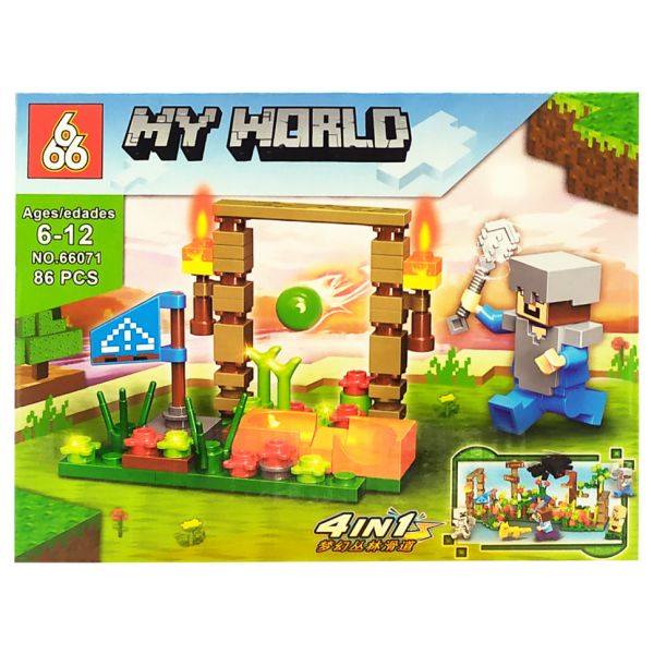 Конструктор "MINECRAFT" 66071, 88 деталей (Вид 4)