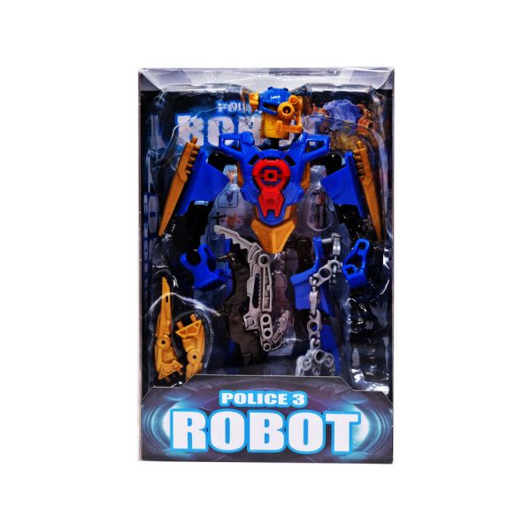 Детская игрушка Робот Police 3 2018-26 с оружием (Серый)