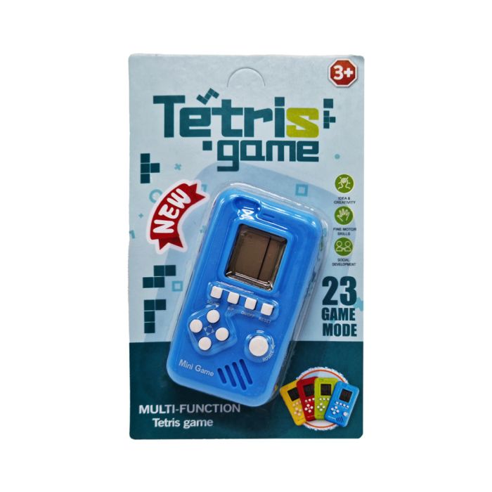 Интерактивная игрушка Тетрис 158 A-18, 23 игры (Голубой)