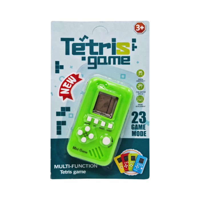 Интерактивная игрушка Тетрис 158 A-18, 23 игры (Зеленый)