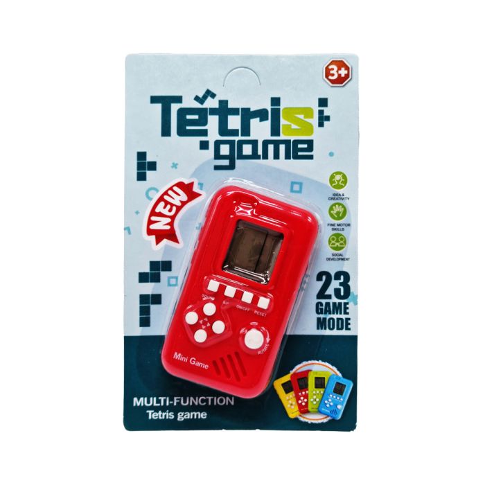 Интерактивная игрушка Тетрис 158 A-18, 23 игры (Красный)