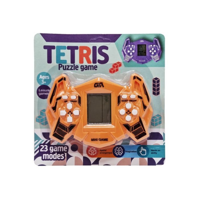 Интерактивная игрушка Тетрис 158 C-6, 23 игры (Оранжевый)