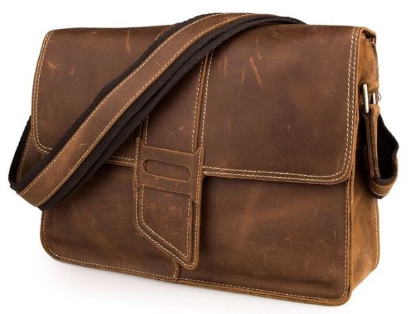 Сумка мужская Vintage 14231 в винтажном стиле Коричневая Сумка мужская Vintage 14231 в винтажном стиле Коричневая