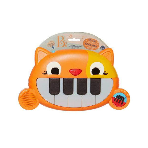Музыкальная игрушка Мини-котофон Battat BX2004C4Z 9 больших клавиш Музыкальная игрушка Мини-котофон Battat BX2004C4Z 9 больших клавиш