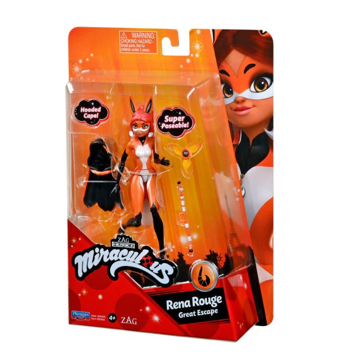 Кукла "Леди Баг и Супер-Кот" Рена Руж Miraculous 50404, 12 см с аксессуарами