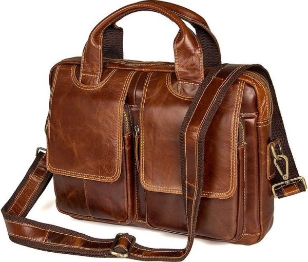 Сумка мужская Vintage 14517 кожаная Коричневая Сумка мужская Vintage 14517 кожаная Коричневая