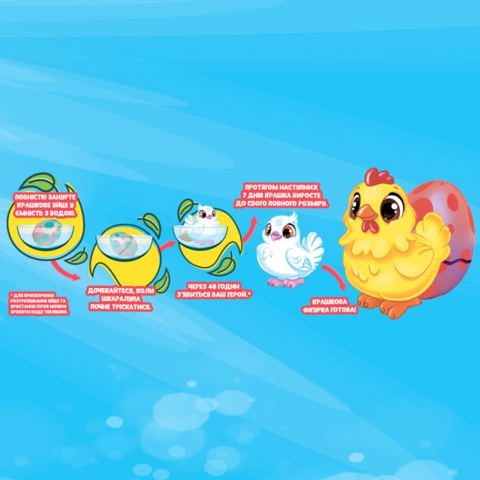 Растущая игрушка "Птички" #sbabam 91/CN22 в яйце «Eggy Animals» 