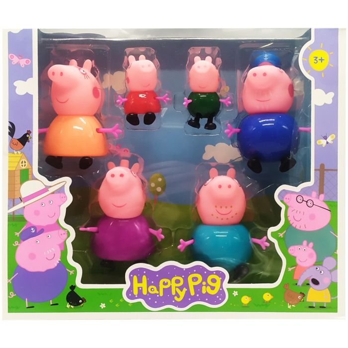 Набор фигурок "Peppa Pig" PP605-6