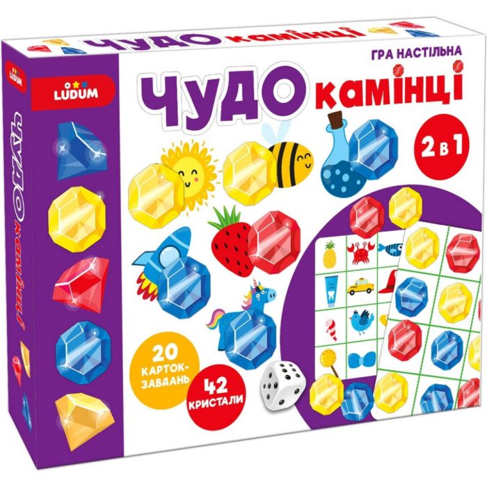 Игра настольная "ЧУДО-камушки" ME5032-12                                                                 