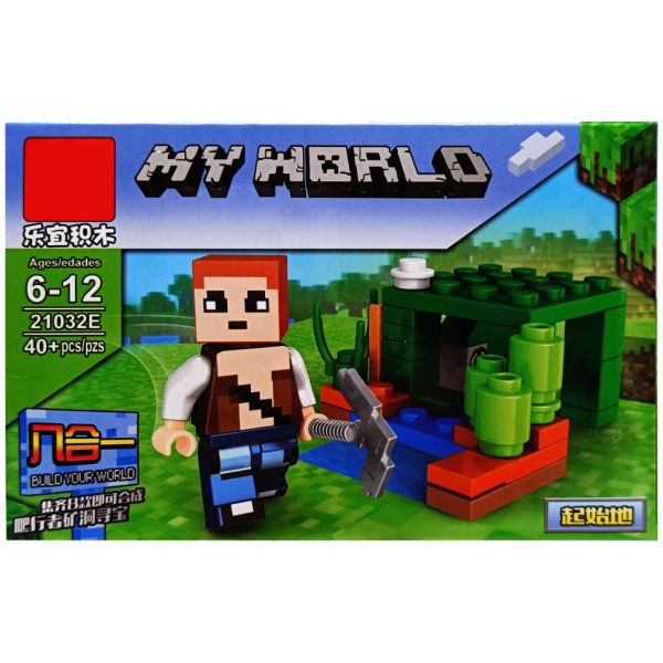 Конструктор детский "Minecraft" 21032 (Вид 4)