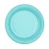 Набор бумажных тарелок бирюзовых 7038-0079, 10 шт