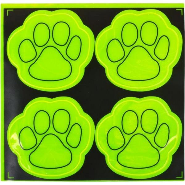 Наклейка светоотражающая "Лапа" 127-CIT 4 штуки