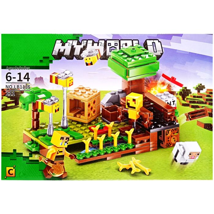 Конструктор детский "Minecraft" LB1135C 211 деталей