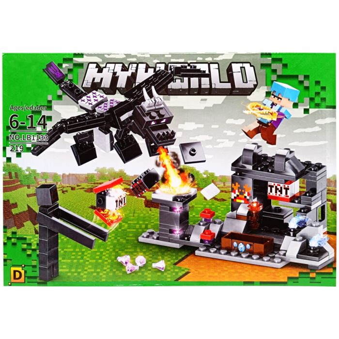 Конструктор детский "Minecraft" LB1133D 219 деталей