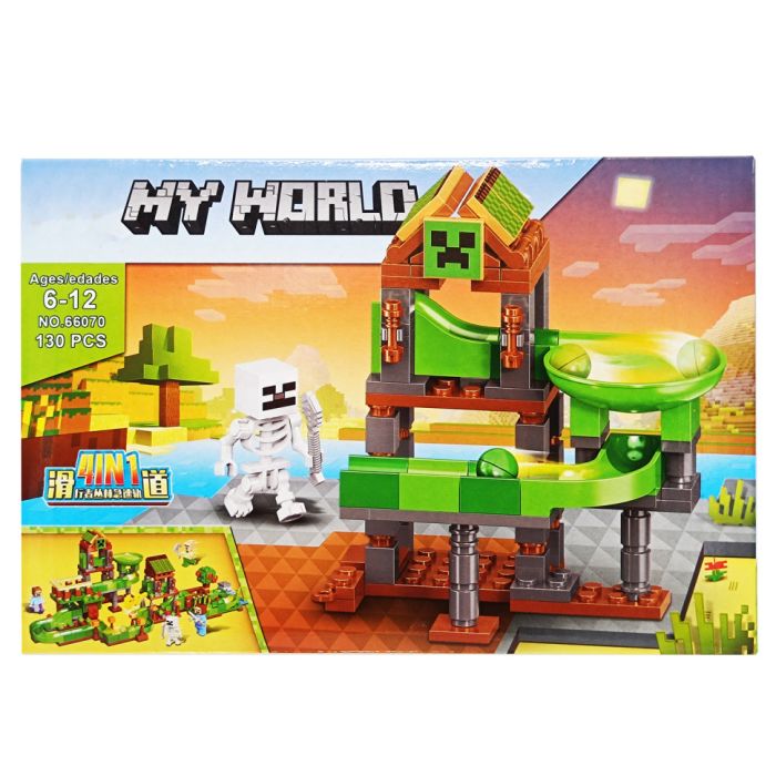 Конструктор MY WORLD 66070-4 (SH0042), 130 деталей