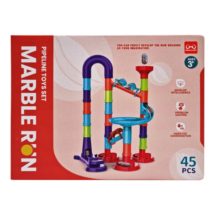 Конструктор "Трек с шариками" GJH-S01 Marble Run 45 деталей