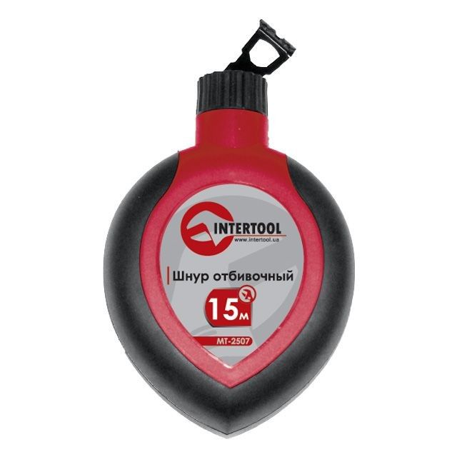 Шнур разметочный 15м INTERTOOL MT-2507