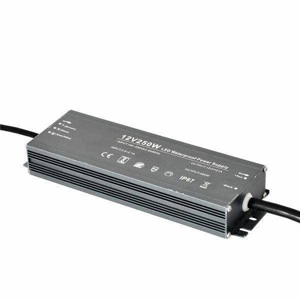 Блок питания импульсный PROLUM Slim 250W 12V (IP67, 20,83А) Series "WPS"