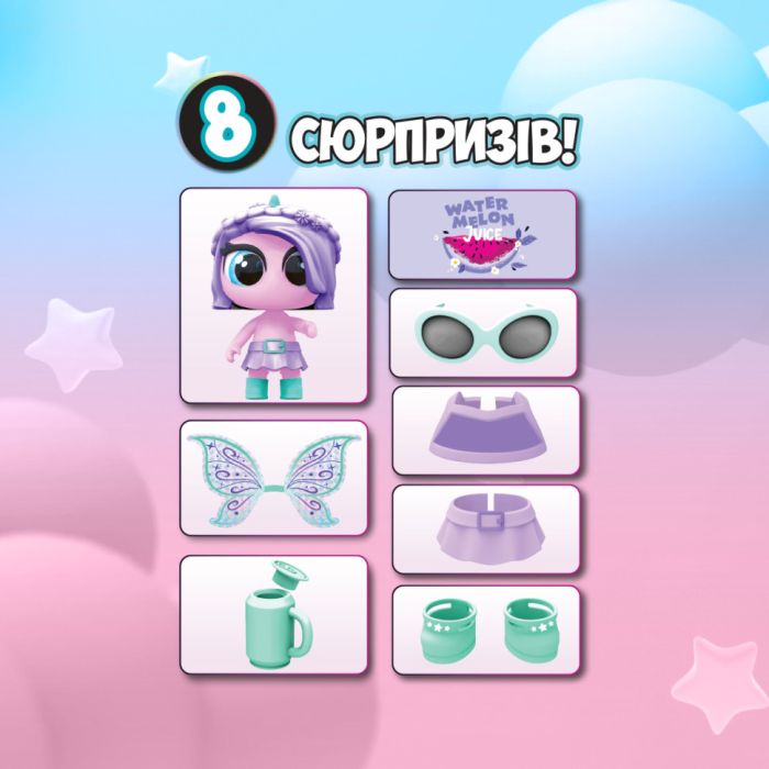 Игровой набор с фигуркой Единорог с сюрпризом Unicones 1236 «Teenies» 