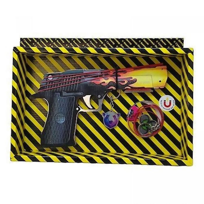 Сборная модель резинострел "DESERT EAGLE BLAZE" BOX DE-BL