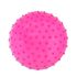 Детский Мячик с шипами MB0109 резиновый 10 см, 28 грамм (Розовый)