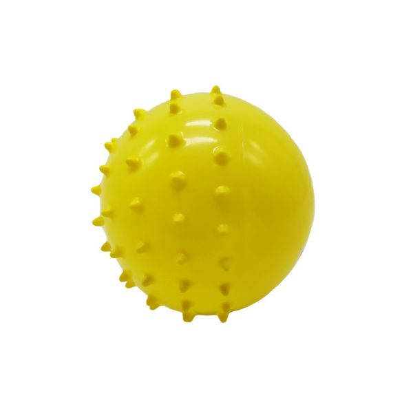 Мяч резиновый с шипами "Монстры" RB20305, 9", 60 грамм (Желтый)