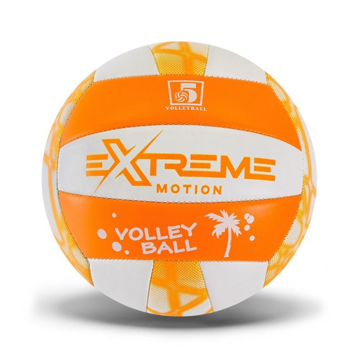 Мяч волейбольный Extreme Motion VB24513 № 5, ,280 грамм (Оранжевый)