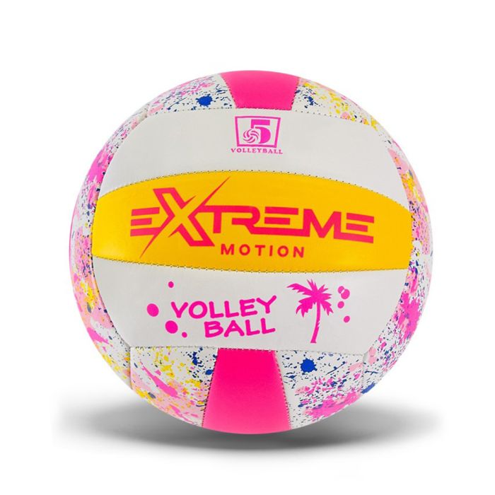 Мяч волейбольный Extreme Motion VB24513 № 5, ,280 грамм (Розовый)