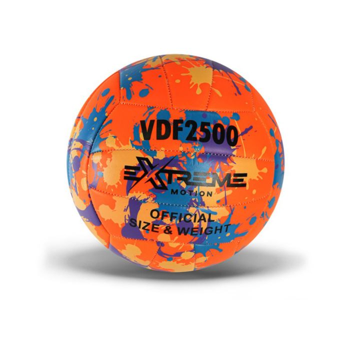 Мяч волейбольный Extreme Motion VB24345 № 5, 420 грамм (Оранжевый)