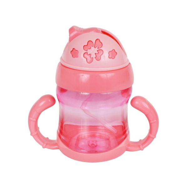 Детский поильник с трубочкой MGZ-0321(Coral) 150 мл