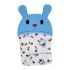 Прорезыватель-перчатка "Зайка" MGZ-0404(Blue) на липучке