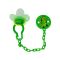 Детский набор Цепочка с пустышкой MGZ-0502(Green) с крышкой