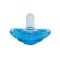 Детская пустышка силиконовая MGZ-0517(Blue) круглая
