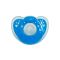 Детская пустышка силиконовая MGZ-0517(Blue) круглая