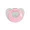 Детская пустышка силиконовая MGZ-0517(Pink) круглая