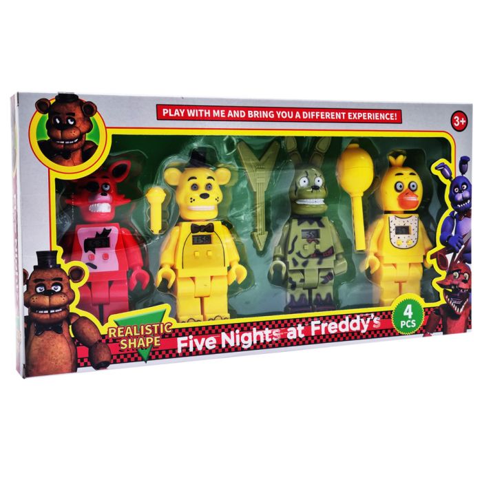 Игровой набор фигурок FREDDY'S NIGHT HG-3305-1 с аксессуарами