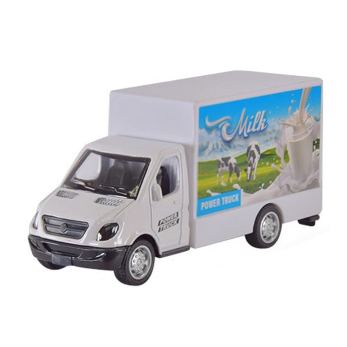 Детская машинка "Delivery" АВТОПРОМ AP7425 масштаб 1:64 (Белый)