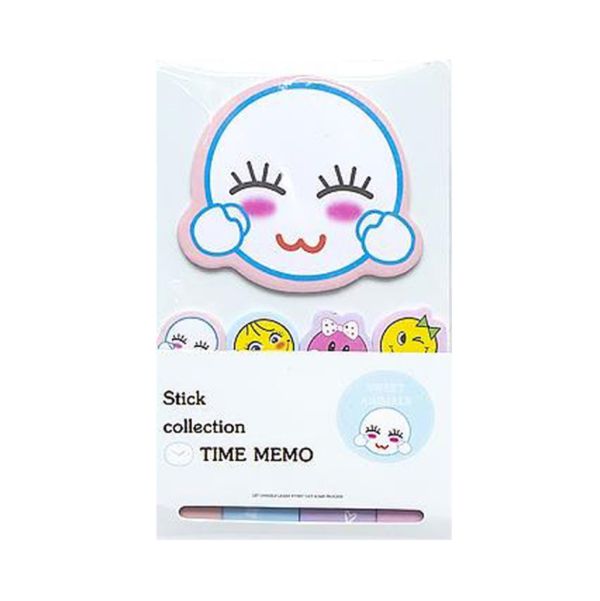 Бумажные стикеры Смайл Bambi N7-006-2 для заметок 