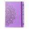 Дневник-мотиватор недатированный "Мандала Пурпурный цвет" 21204-KR Нанокрафт в книжном переплете