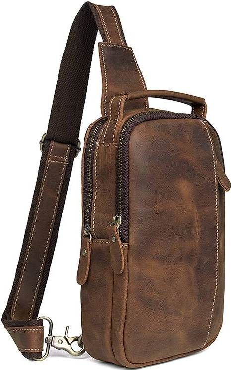 Сумка мужская Vintage 14519 Коричневая Сумка мужская Vintage 14519 Коричневая