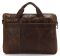 Кожаная сумка для документа с отделением для нетбука Vintage 14059 Коричневая