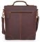 Сумка мужская Vintage 14060 кожа Коричневая