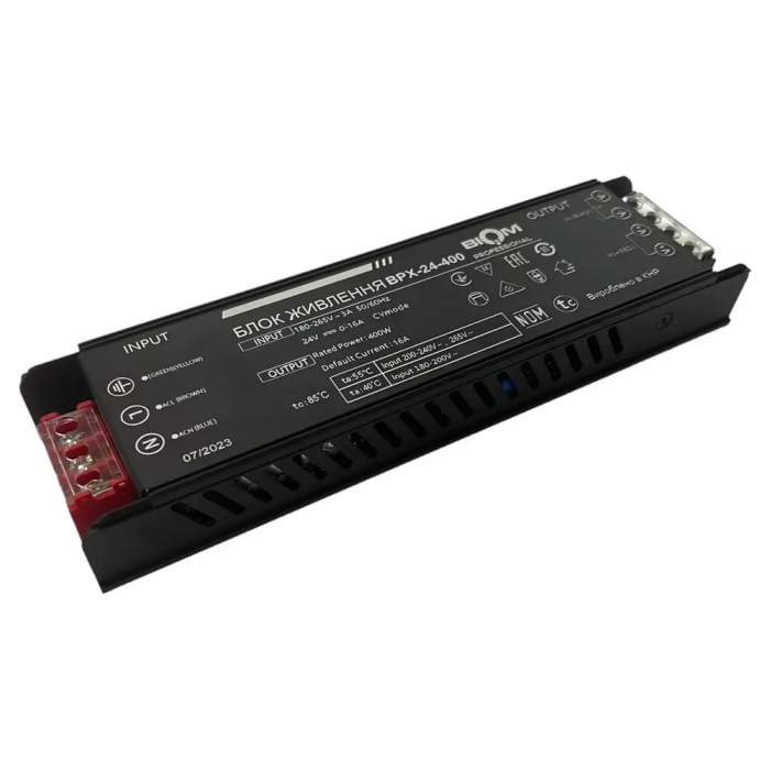 Блок живлення BIOM Professional DC24 400W BPX-24-400 16,6А