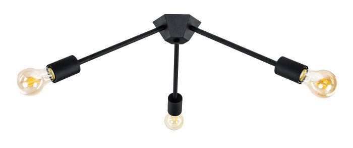 Люстра потолочная Atma Light серии Loft Attic K-3 C320  Black