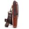 Барсетка мужская вертикальная на пояс 20368 Vintage Коричневая